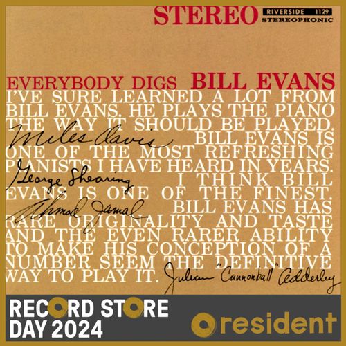 bill evans trio - everybody digs bill evans (rsd 24) - resident